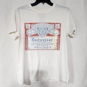 Budweiser women's small shirt Faded